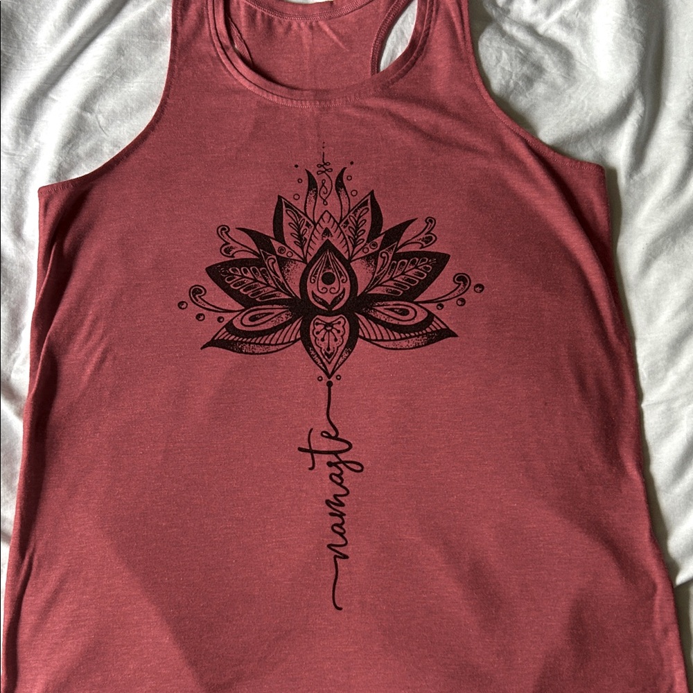 Namaste Racerback tank